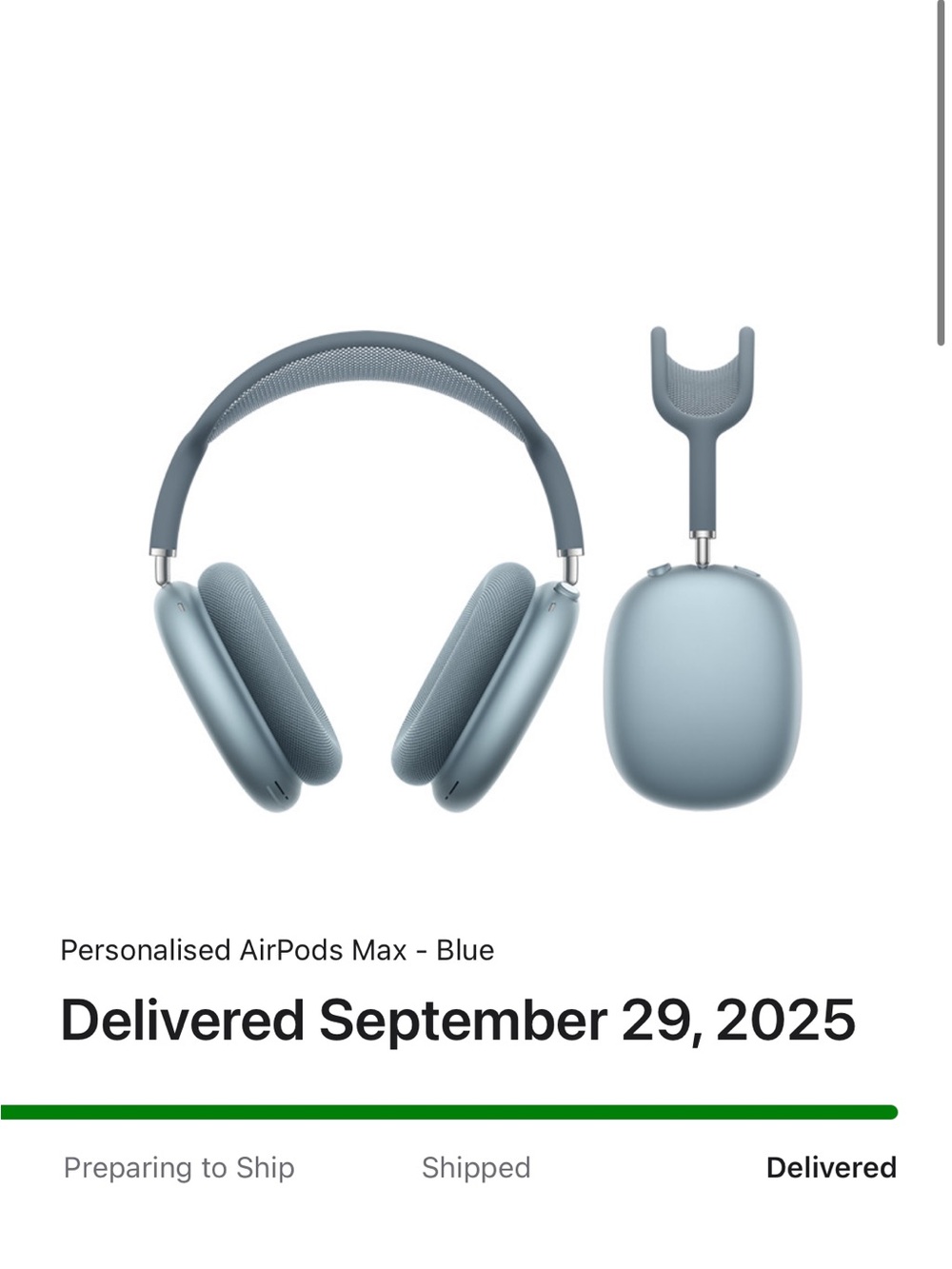 Blue Apple AirPods Max